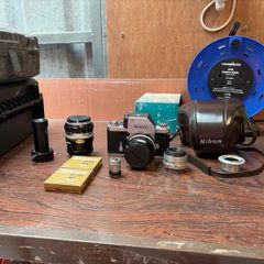 Vintage Nikon F Photomic Camera Collection