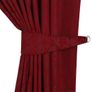 Pair of Curtains in Red. Cotton. Perfec conditions. Image 4