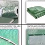 Polytunnel Greenhouse Poly Tunnels Gardening Walk In Pollytunnel Tent with Steel Frame Image 3
