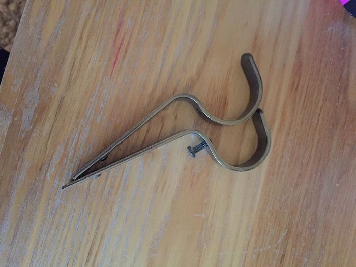 Curtain poles