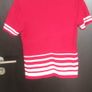 red and white striped knitted style top size 10/small Image 2