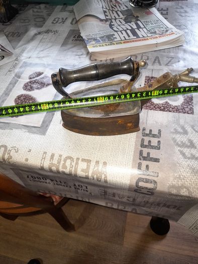 Beautiful Rare Antique Gas Clothes Iron, postage available on all my items or collection