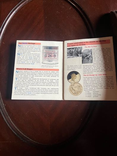 Exclusive Edition Second World War  2 pound commemorative coin