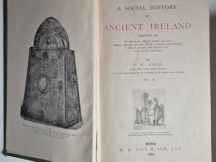P.W. Joyce's A Social History of Ancient Ireland, 1920