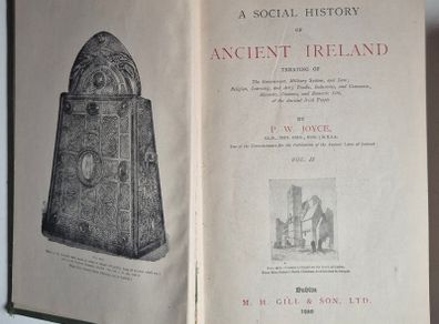 P.W. Joyce's A Social History of Ancient Ireland, 1920