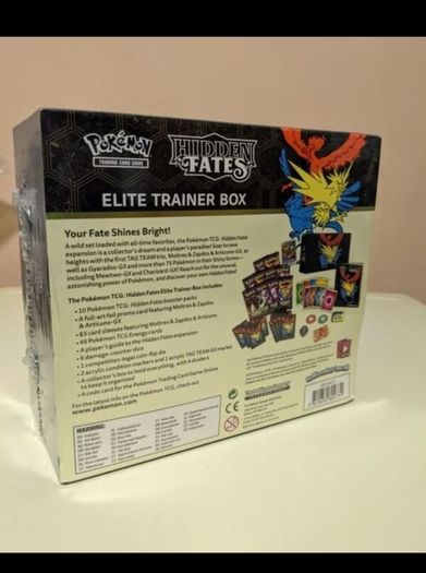 Hidden Fates Elite Trainer Box
