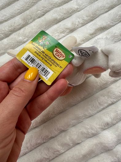 Nature Cat Daisy Rabbit Plush Dirty Keychain TOMY Please look at the pictures