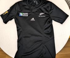 2015 All Blacks Rugby World Cup Adidas Jersey Size L Adults