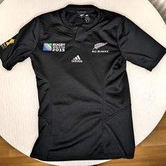 2015 All Blacks Rugby World Cup Adidas Jersey Size L Adults