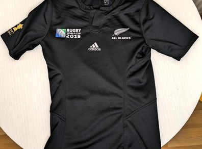 2015 All Blacks Rugby World Cup Adidas Jersey Size L Adults
