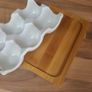 Ceramic Six Egg Tray Image 2