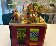 Zany zoo activity cube