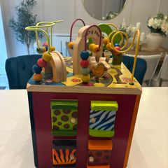 Zany zoo activity cube