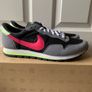 Nike Metro Plus CII Anthracite Vivid Pink Volt UK 11/US 12 DEADSTOCK Image 2