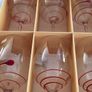 Duiske Kilkenny Red Fusion 6 stunning Red wine glasses New and boxed Image 2