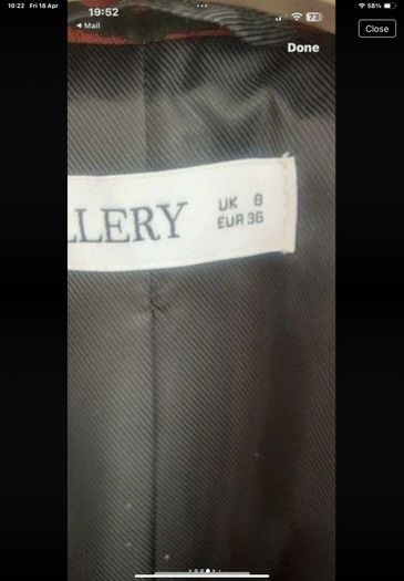 jacket bnwt gallery jacket animal print size 8