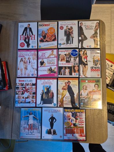 17 Romcom DVDs