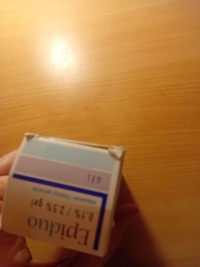 epiduo acne treatment, not available over the counter