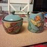 Jug,sugar bowl, and 2 mugs Image 2