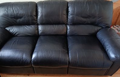 2 Three seater couches and 1 two seater