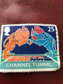 British stamp- The Channel Tunnel