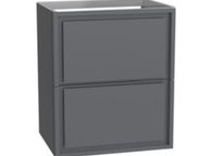 main image for ad Clearance: Novum Duet 50cm ANTHRACITE Wall Hung Unit