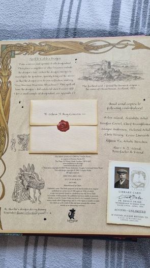 Dragonology & Dragon Chronicles Books Hardbacks