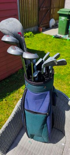 Golf Clubs And Bag