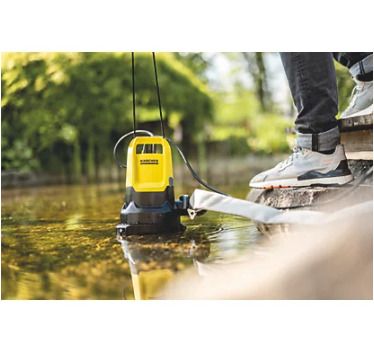 Karcher Submersible Dirty Water Pump + Pump box and Hose
