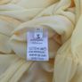 Yellow Ruched Mesh Mini Skirt Image 6