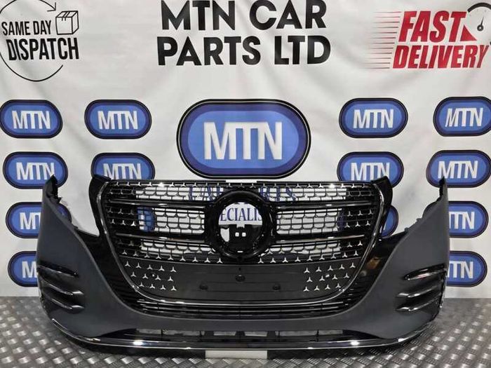 Facelift Bodykit Bumper Headlight Kit for Mercedes V Class Vito W447 16-24 V300d