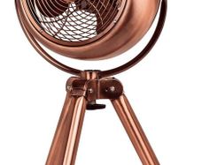 Copper tripod fan