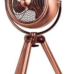 Copper tripod fan