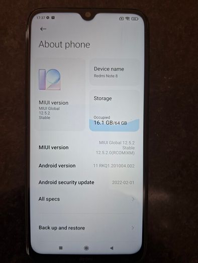 Redmi note 8
