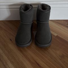 Next grey girls Ugg style boots uk 2 worn once