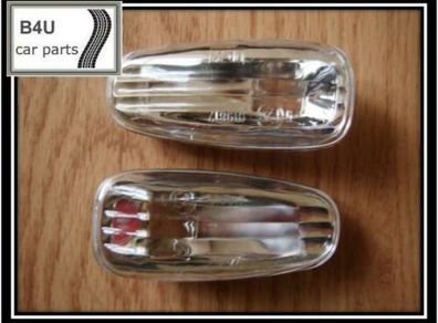 Transparent Side Light Repeater Indicators Mercedes E-class W124 Sprinter Vw Lt