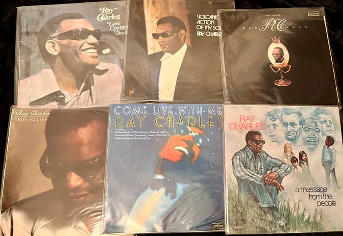 Ray Charles 6 later albums out of print