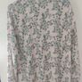 Salmon floral long sleeve blouse size UK12 EU40 Perfect condition Postage included Image 6