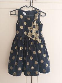 black and gold dress