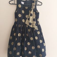 black and gold dress