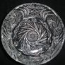 Vintage  Anna Hutte Bleikristall 24% Lead Crystal Scalloped Footed  Bowl  German Image 4