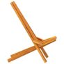 Folding Garden Chairs 2 pcs Brown 56 x 69 x 84 m Image 9