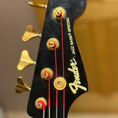 1988 Fender Japan PJR65 Jazz Bass Special PJ Active Contemporary Bass (Black)