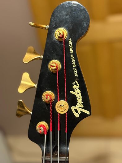 1988 Fender Japan PJR65 Jazz Bass Special PJ Active Contemporary Bass (Black)