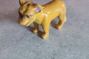 Vintage Miniature  Lion Figurine K 3571 C 2006 MATTEL C 2006 VIACOM CHINA