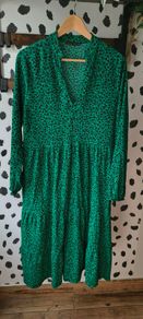 Green MIDI dress size L