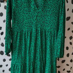 Green MIDI dress size L
