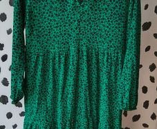 Green MIDI dress size L 14-16