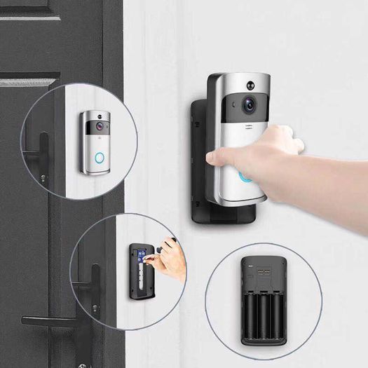 WiFi Wireless Video Door Bell Smart Home Monitoring Doorbell Night Vision FULL KIT