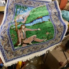 Vintage wall hanging